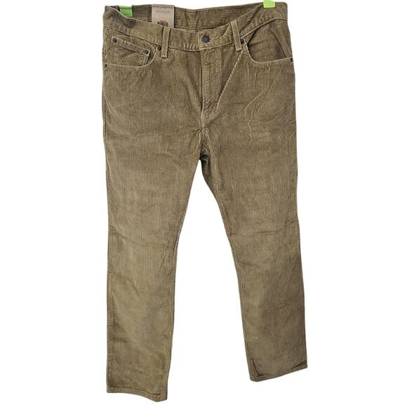 Levis Corduroy Pants Mens Size 32x30 Gorpcore Y2K Urban Streetwear Straight Leg - Picture 1 of 7
